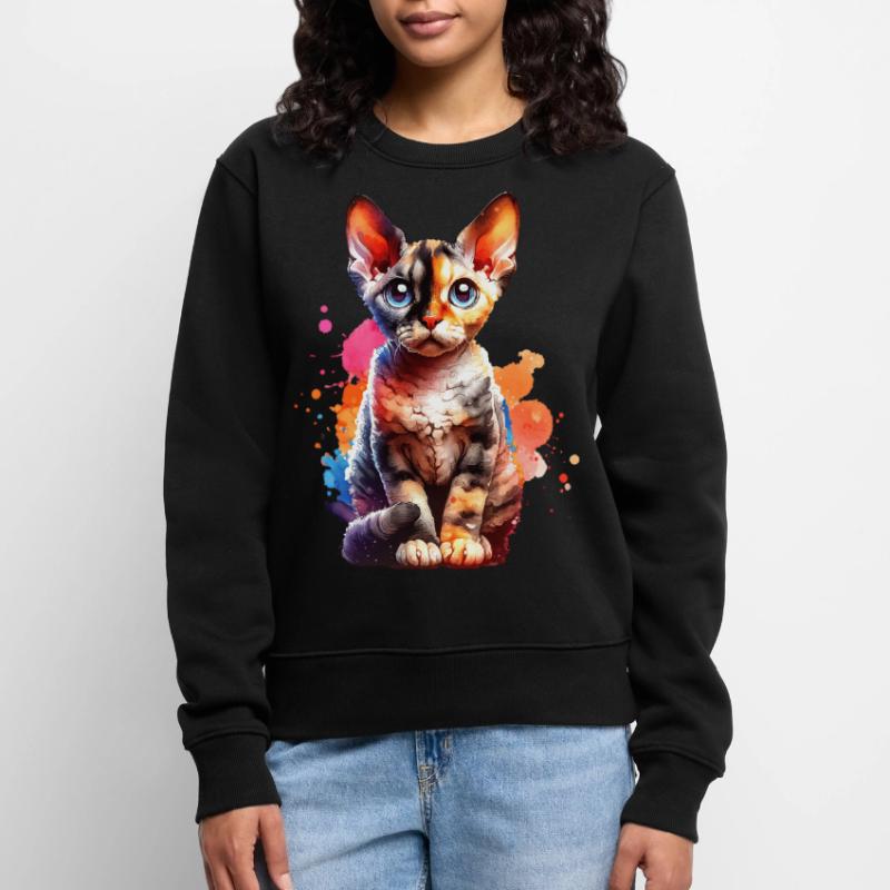 Devon Rex Gift Women's Premium Organic Jumper
