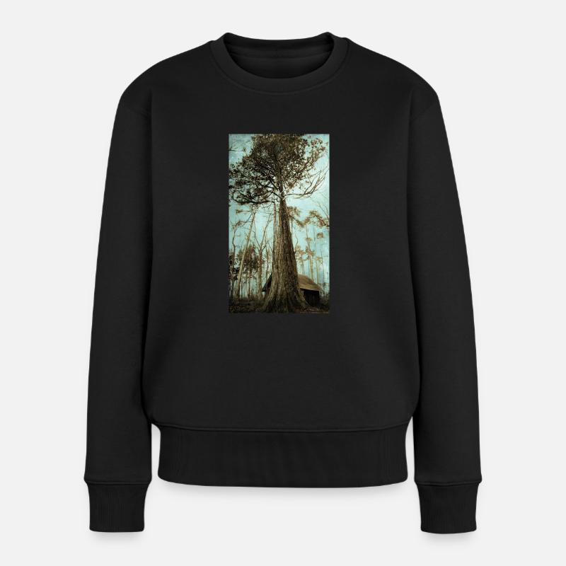 Sequoia 2 - Women's Premium Organic Jumper - black