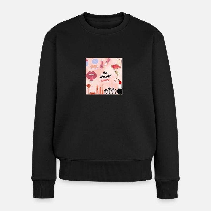 The Makeup Lovers - Frauen Premium Bio Pullover - Schwarz