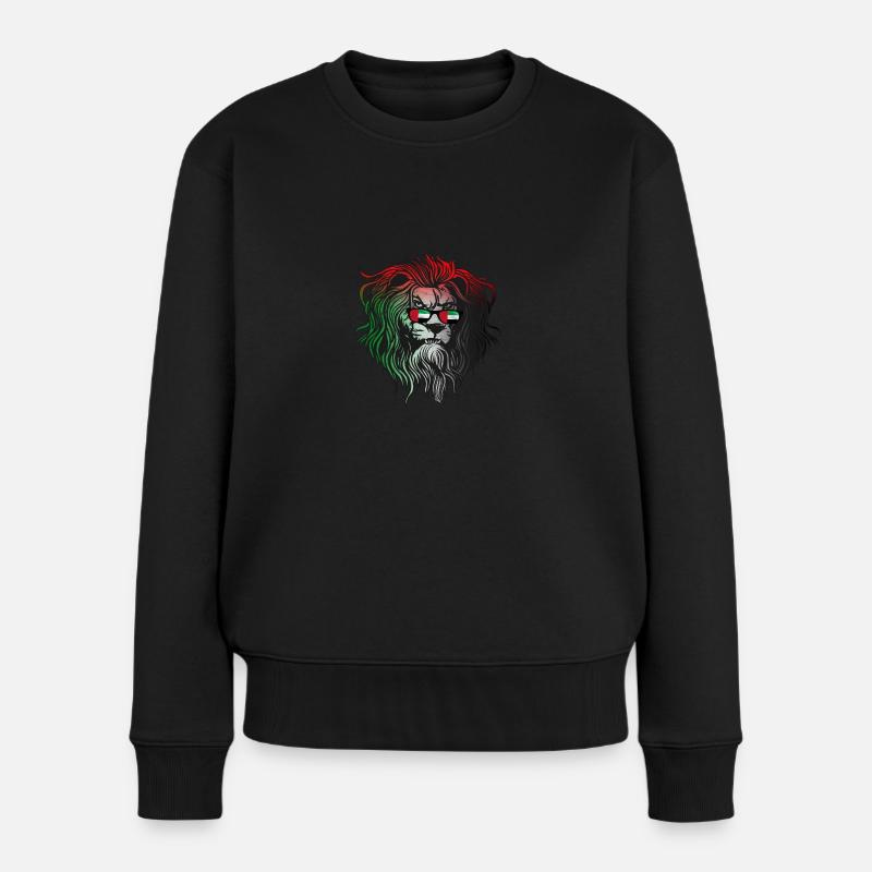 U.A.E - Women's Premium Organic Jumper - black
