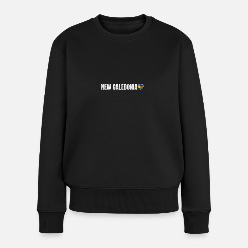 Nouvelle-Calédonie - Pull Premium bio Femme - noir