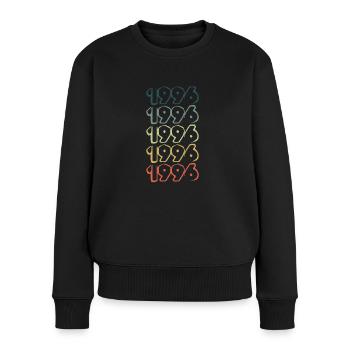 1996 - Women's Premium Organic Jumper - black - Front - Julia (174cm)