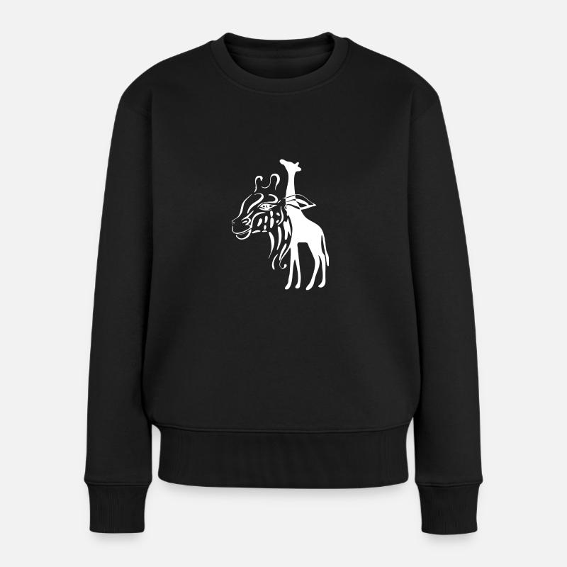 Giraffen - Pull Premium bio Femme - noir