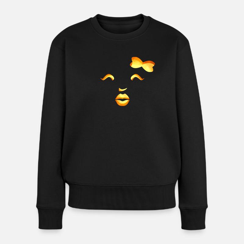 Bougie Pumpkin Kiss Mouth - NUMÉRIQUE - Pull Premium bio Femme - noir