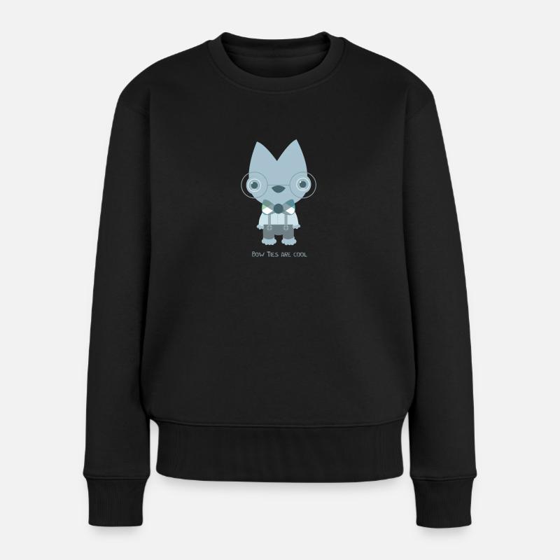 bowties2.png - Pull Premium bio Femme - noir