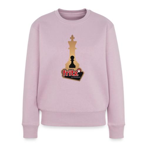 Fritz 19 Rey y Peón de ajedrez - Sudadera ecológica prémium para mujer
