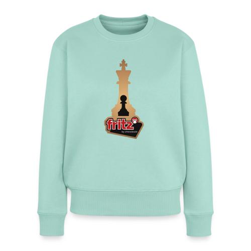 Fritz 19 Rey y Peón de ajedrez - Sudadera ecológica prémium para mujer