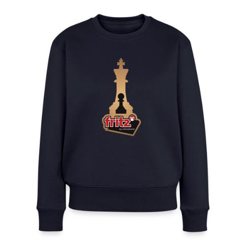 Fritz 19 Rey y Peón de ajedrez - Sudadera ecológica prémium para mujer