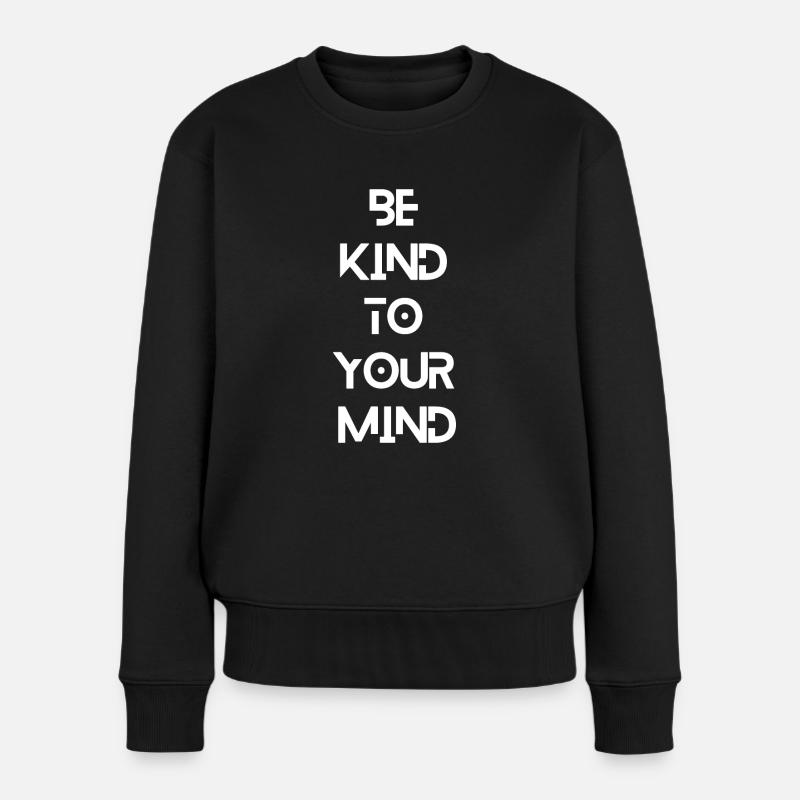 Gentil à votre - Pull Premium bio Femme - noir
