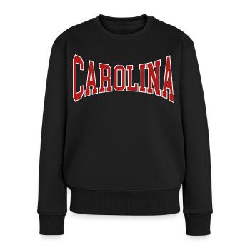 Carolina - Women's Premium Organic Jumper - black - Front - Julia (174cm)