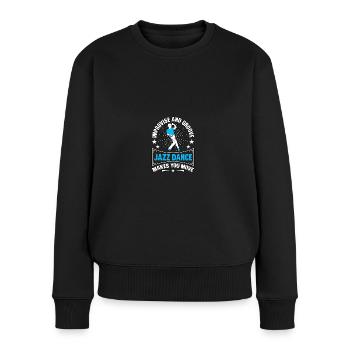 Improvise And Groove Jazztanz Jazzdance - Frauen Premium Bio Pullover - Schwarz - Vorne - Julia (174cm)