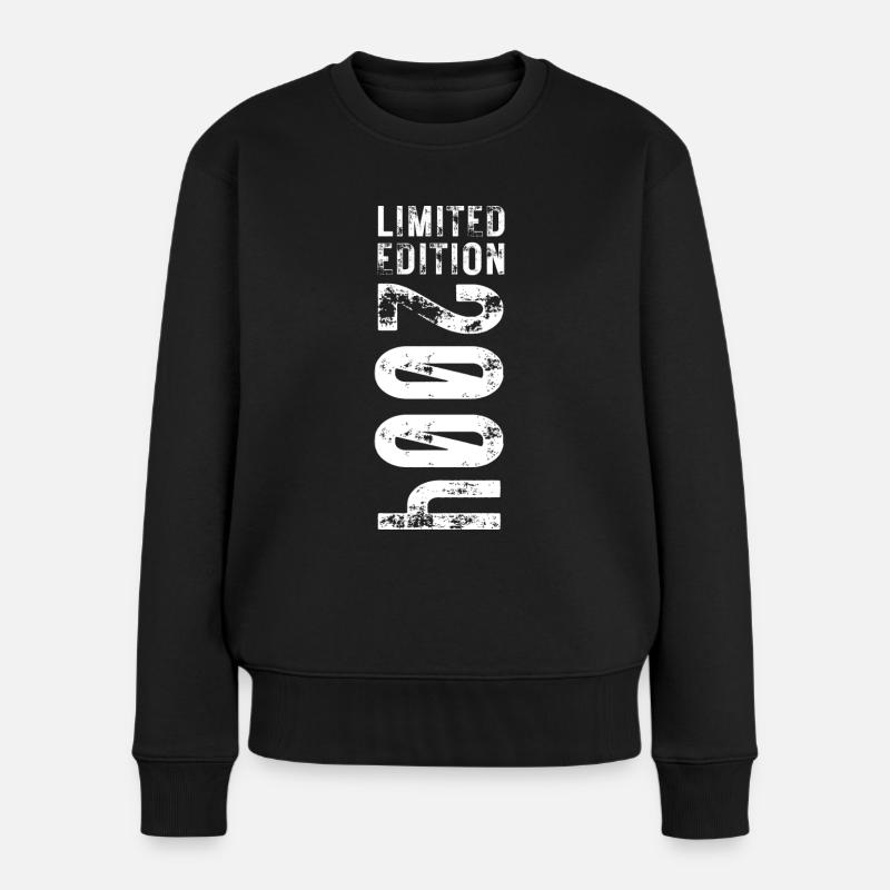 édition limitée 2004 18e anniversaire - Pull Premium bio Femme - noir