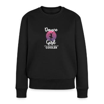 Ballett Ballerina Dance Girl Like A Regular Girl - Frauen Premium Bio Pullover - Schwarz - Vorne - Julia (174cm)
