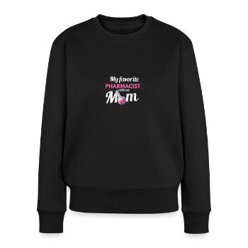 Apotheker Mutter Apotheke Pharmazie PTA - Frauen Premium Bio Pullover - Schwarz - Vorne - Julia (174cm)