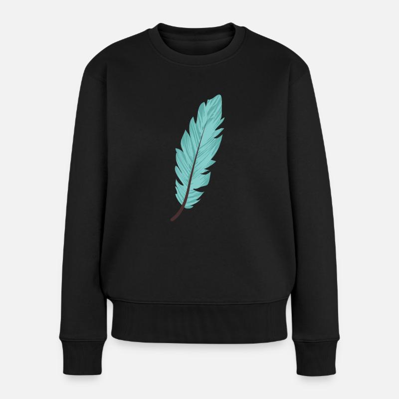 Plume - Pull Premium bio Femme - noir