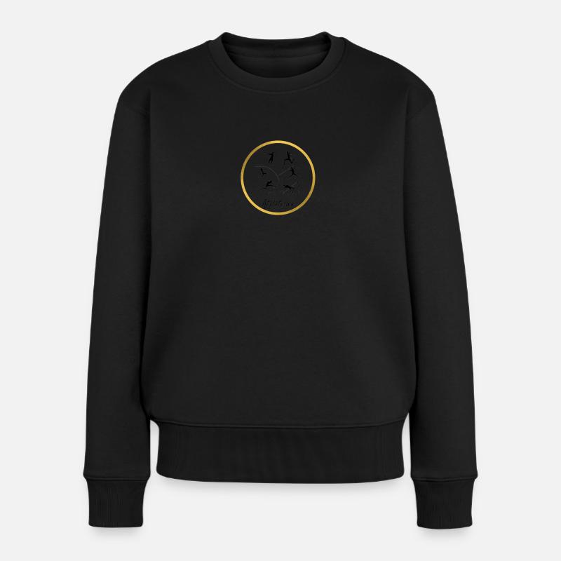 Athlétisme - Pull Premium bio Femme - noir