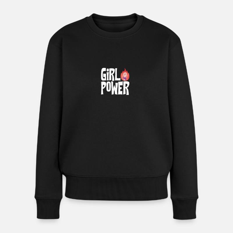 Féminisme Droits des femmes - Pull Premium bio Femme - noir