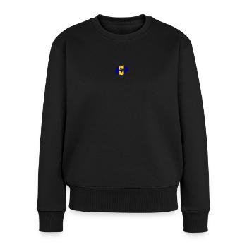 Barbados Flag Country Native Ancestry Pride Womens - Pull Premium bio Femme - noir - Devant - Julia (174cm)