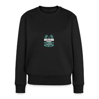 RC Car Track Slot Car Racing RC Racing - Frauen Premium Bio Pullover - Schwarz - Vorne - Julia (174cm)