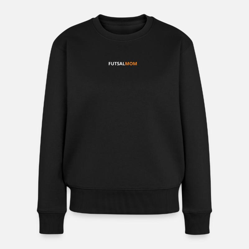 FUTSALMOM Original - Pull Premium bio Femme - noir