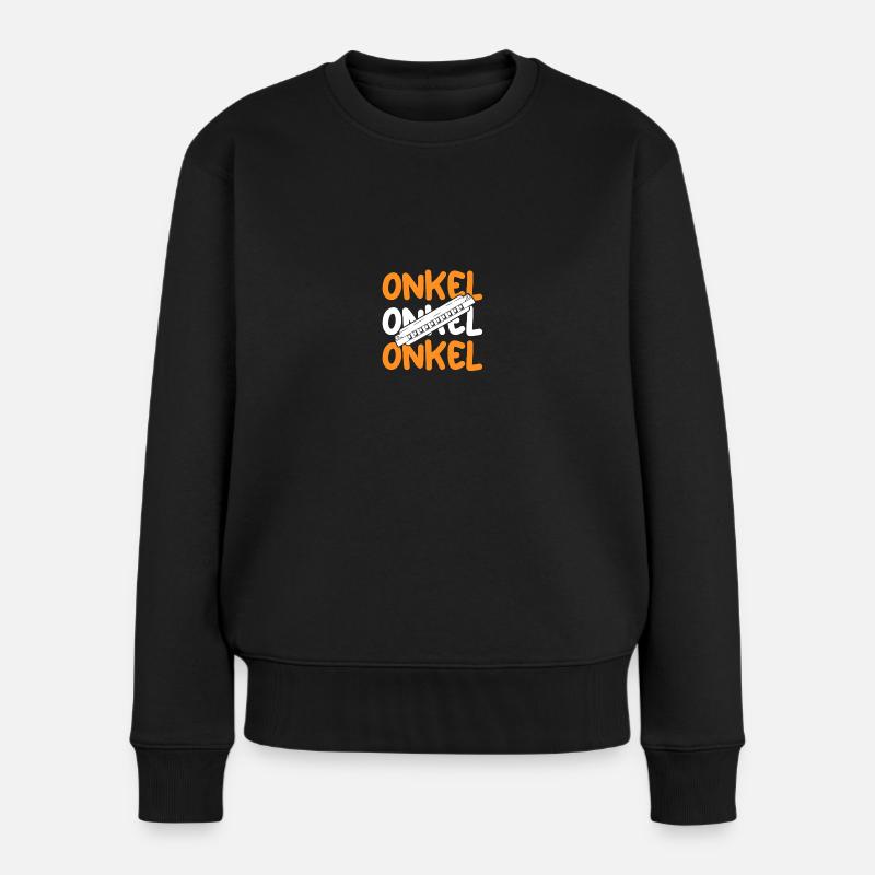 Harmonica Uncle Harmonica - Women's Premium Organic Jumper - black