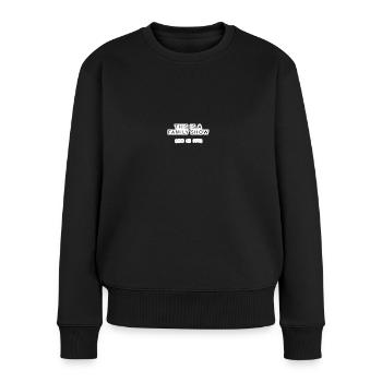Harry a dit - Pull Premium bio Femme - noir - Devant - Julia (174cm)