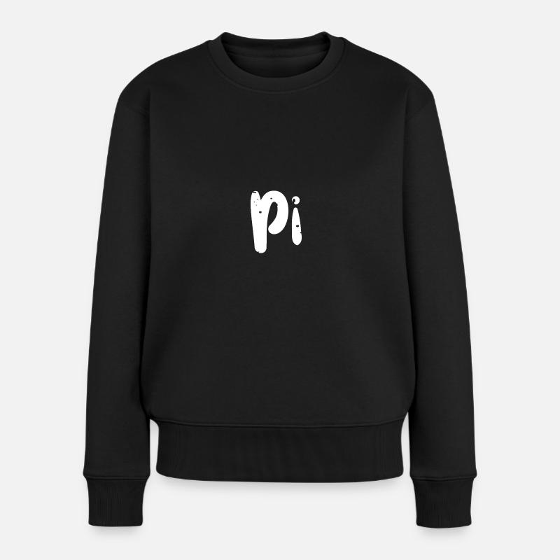 Pi - Mathématiques - Pull Premium bio Femme - noir