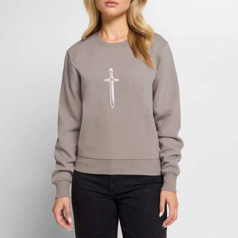 Épée Épéiste Épées Combat à l’épée Pull Premium bio Femme