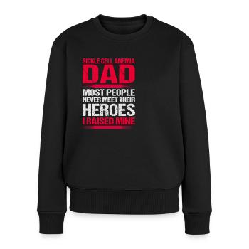 Sickle cell anemia father - Women's Premium Organic Jumper - black - Front - Julia (174cm)