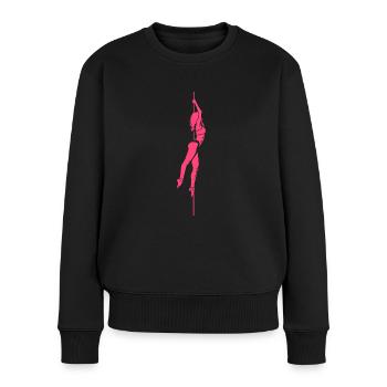 Women's pole dancing pole dancing - Women's Premium Organic Jumper - black - Front - Julia (174cm)