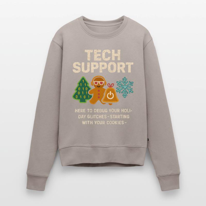 Admin Weihnachtsgeschenk IT Support Debugging Frauen Premium Bio Pullover