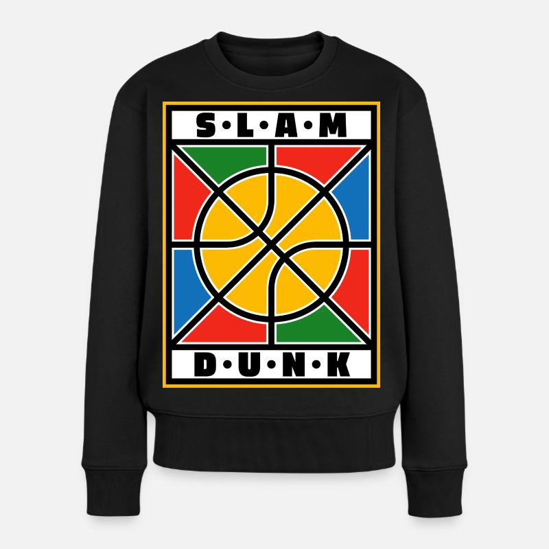 Basketball de dunks - Pull Premium bio Femme - noir