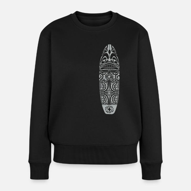 Maori - Pull Premium bio Femme - noir
