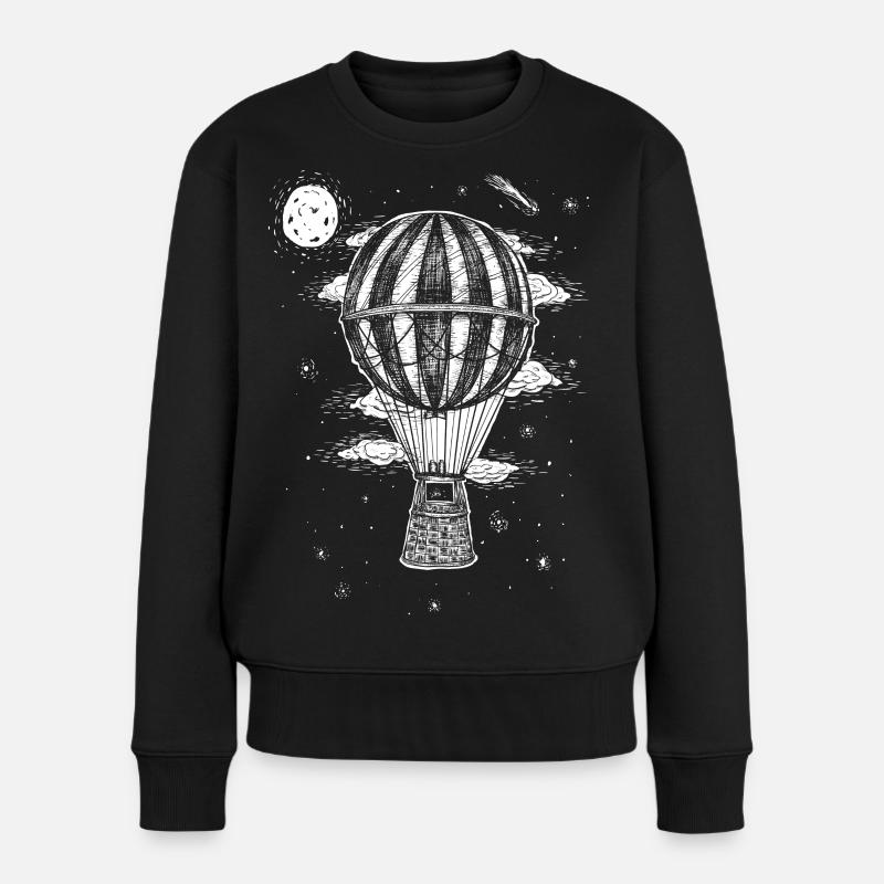 Baloon - Pull Premium bio Femme - noir