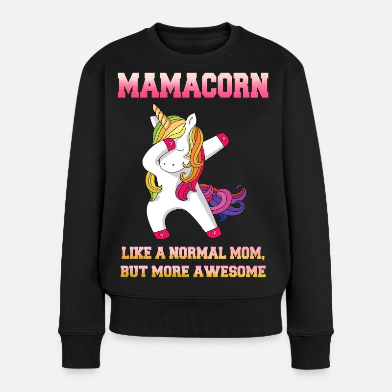 Mamacorn - Pull Premium bio Femme - noir