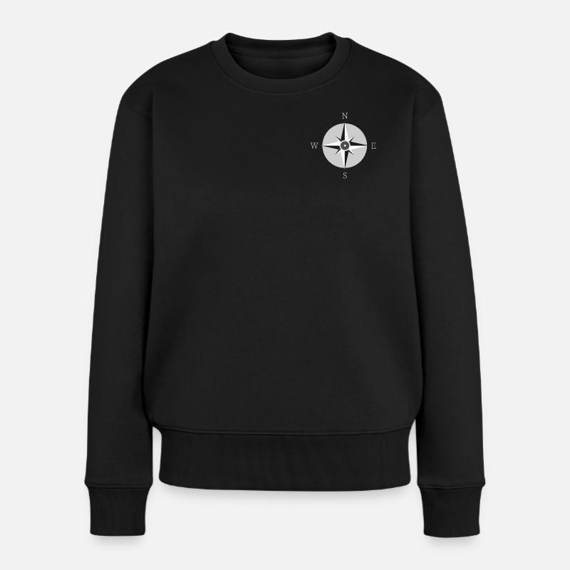 Boussole - Pull Premium bio Femme - noir