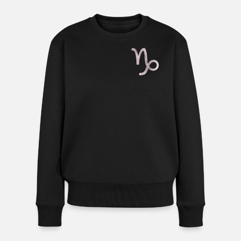 Capricorne - Pull Premium bio Femme - noir