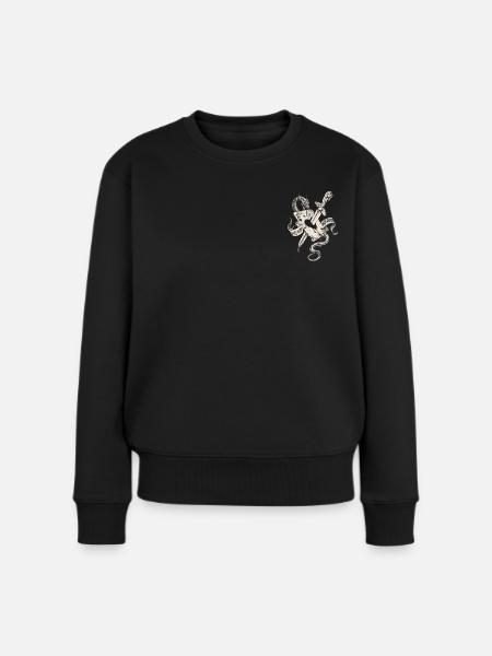 Alchemy England Heart Breaker - Women's Premium Organic Jumper - black