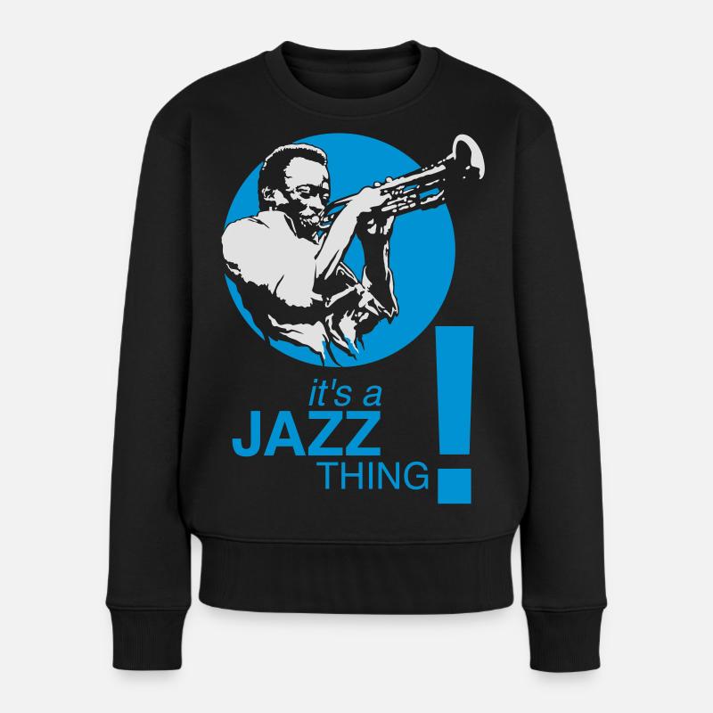 Jazz chose - Pull Premium bio Femme - noir
