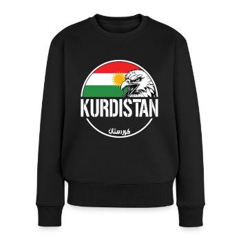 Kurdistan Flag,Kurdistan,Syria,Iraq,Iran,Flag - Women's Premium Organic Jumper - black - Front - Julia (174cm)