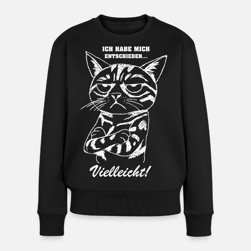 J’ai décidé... - Pull Premium bio Femme - noir