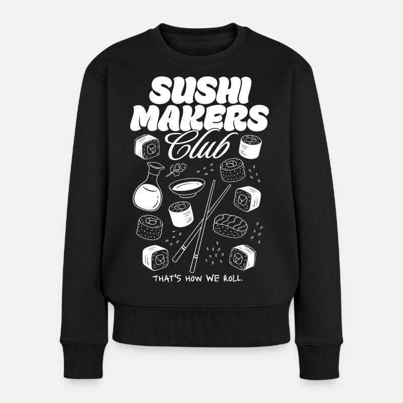 Club des Fabricants de Sushi - Pull Premium bio Femme - noir