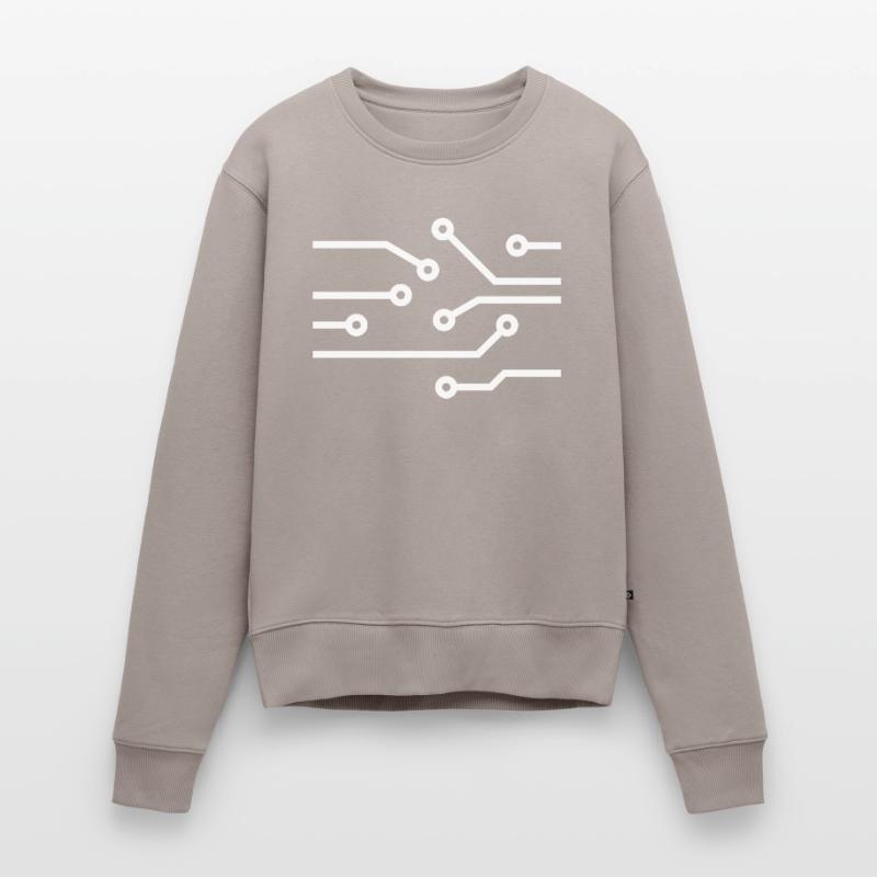 Pcb Technology Computer CPU Pattern Shirt Gift Women's Premium Organic Jumper