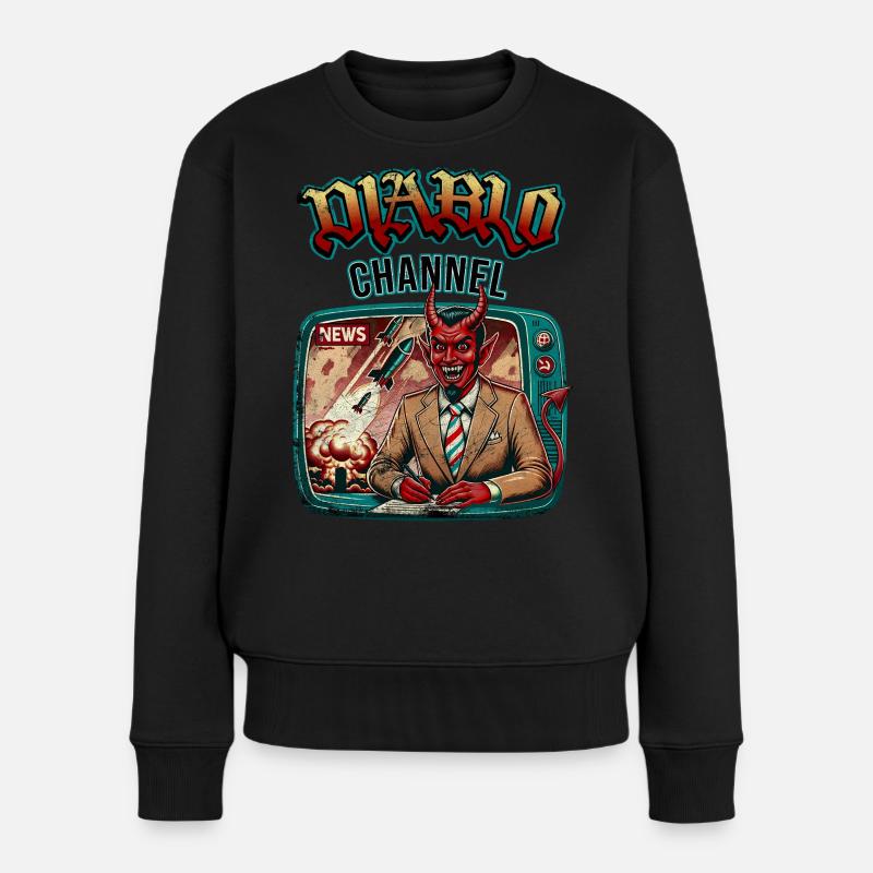 Diablo Channel - Pull Premium bio Femme - noir