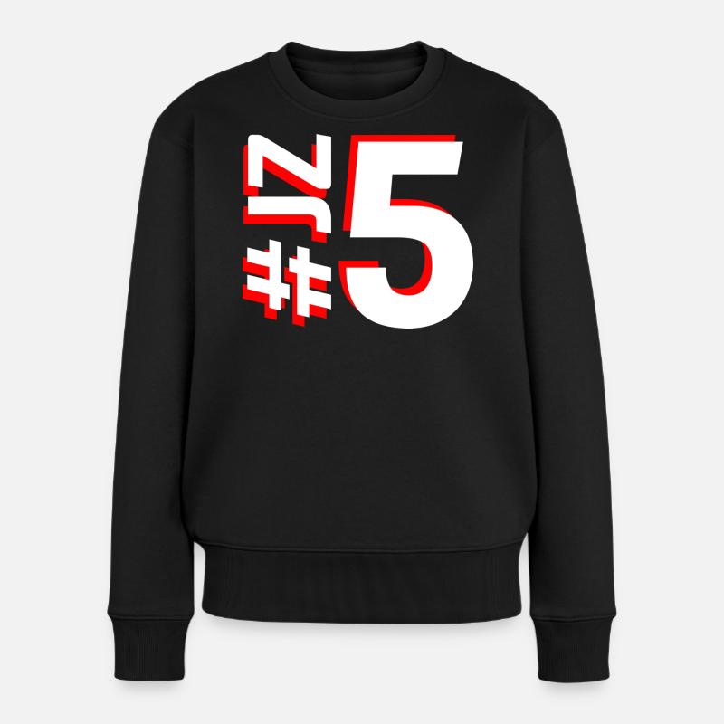 JZ5 - Women's Premium Organic Jumper - black