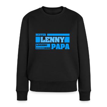 Lenny as a given name - Women's Premium Organic Jumper - black - Front - Julia (174cm)