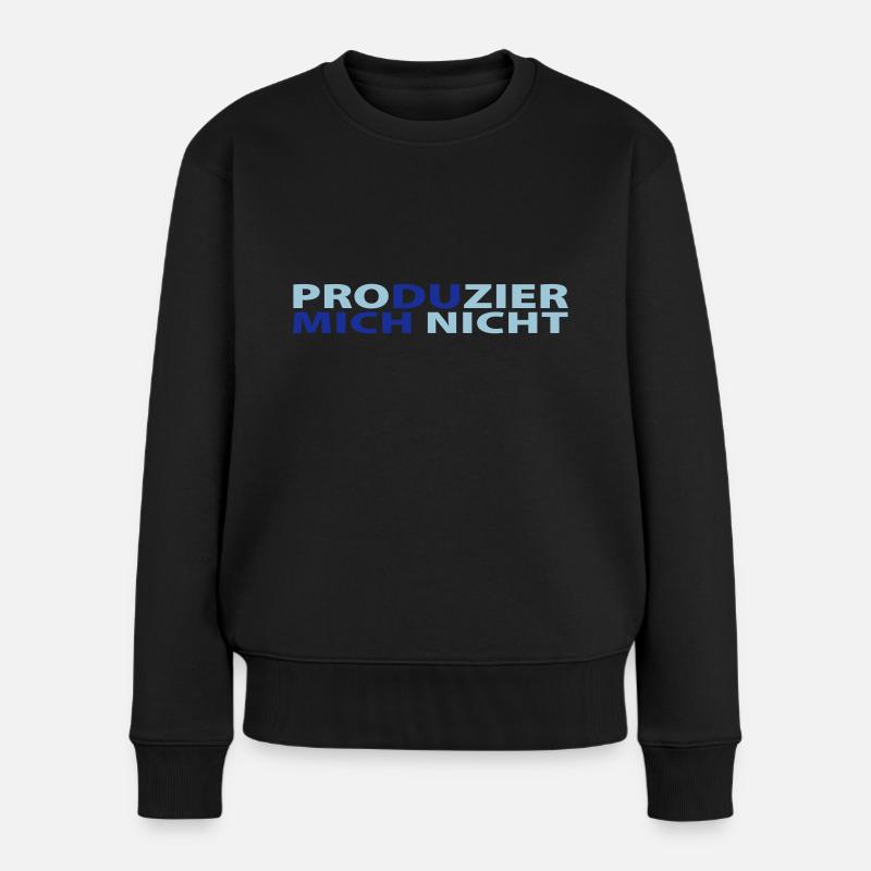 productibilité pas ME - Pull Premium bio Femme - noir