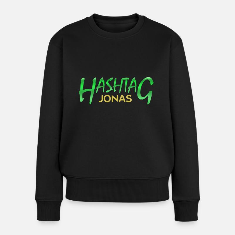 jonas jonas - Frauen Premium Bio Pullover - Schwarz