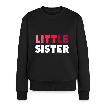 PETITE SŒUR - Pull Premium bio Femme - noir - Devant - Julia (174cm)