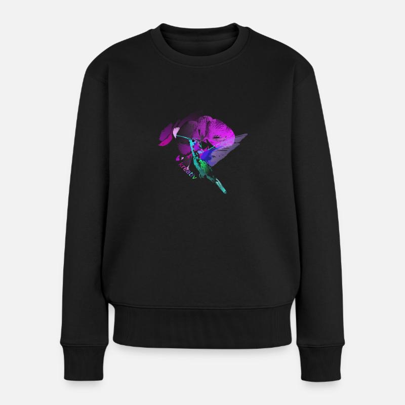 Colibri - Pull Premium bio Femme - noir